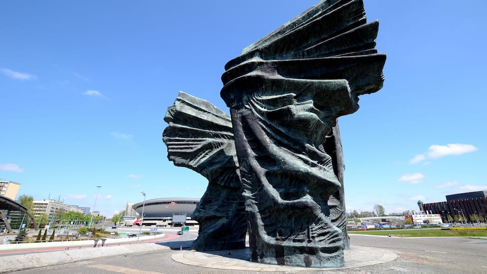Silesian Insurgents Monument in Katowice, Poland