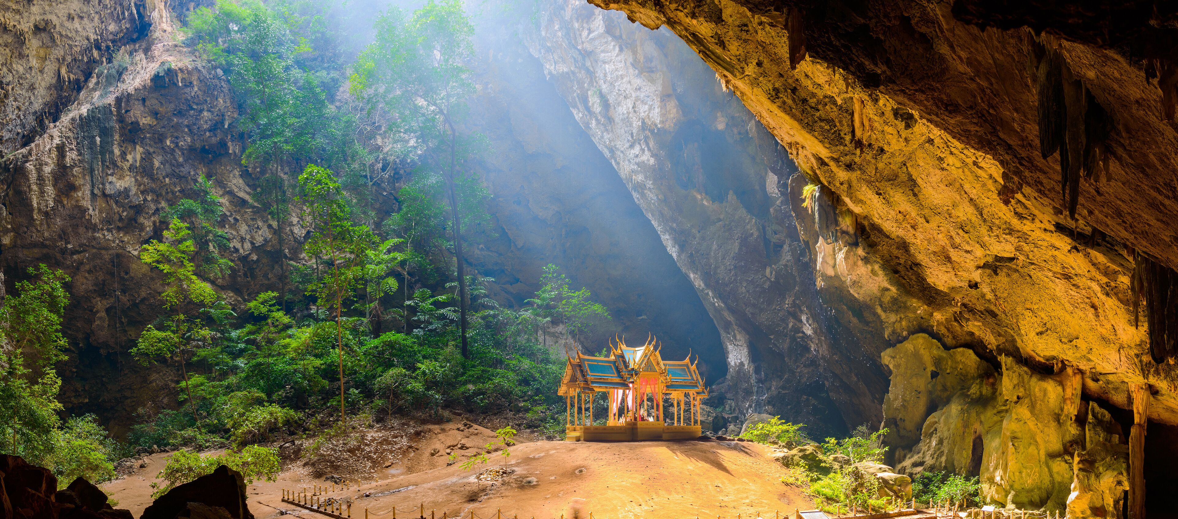 Phraya Nakhon Cave. Khao Sam Roi Yot National Park in Thailand