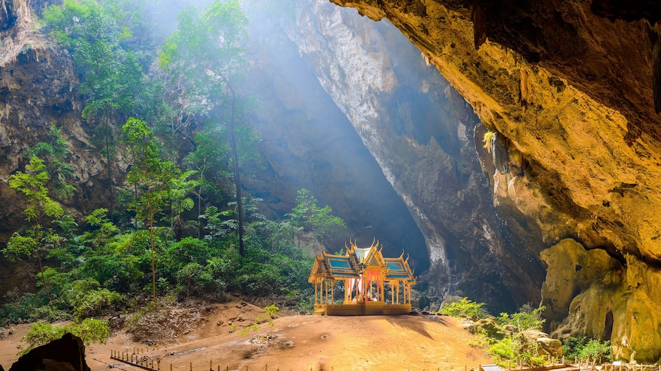 Phraya Nakhon Cave. Khao Sam Roi Yot National Park in Thailand