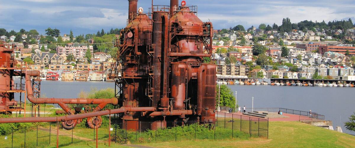 Old Industrial Plant in Seattle