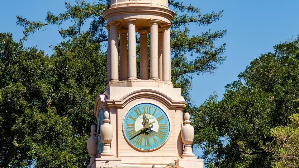 Clock Tower in Filoli Garden, California