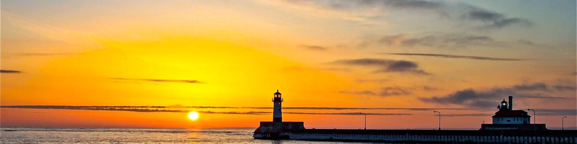 I've always loved to experience sunrises on Lake Superior.