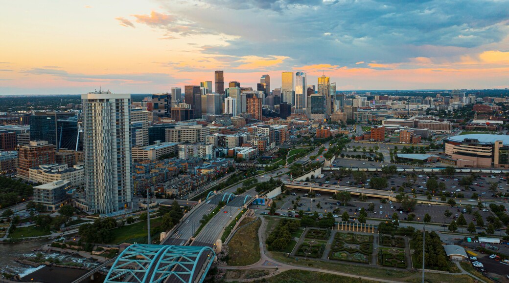Aerial View of Downtown Denver, Colorado