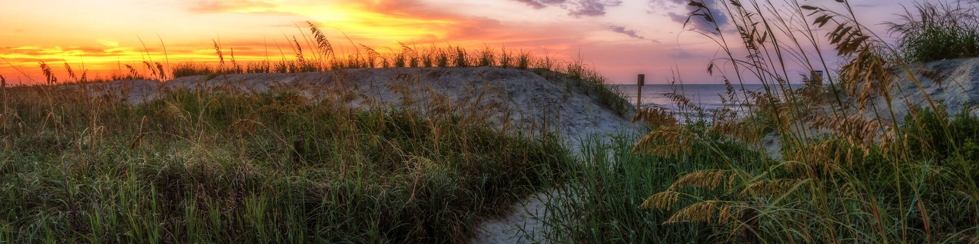 North Myrtle Beach Sand Dunes Sunrise