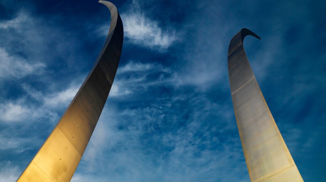 air force memorial in arlington, virginia, usa.