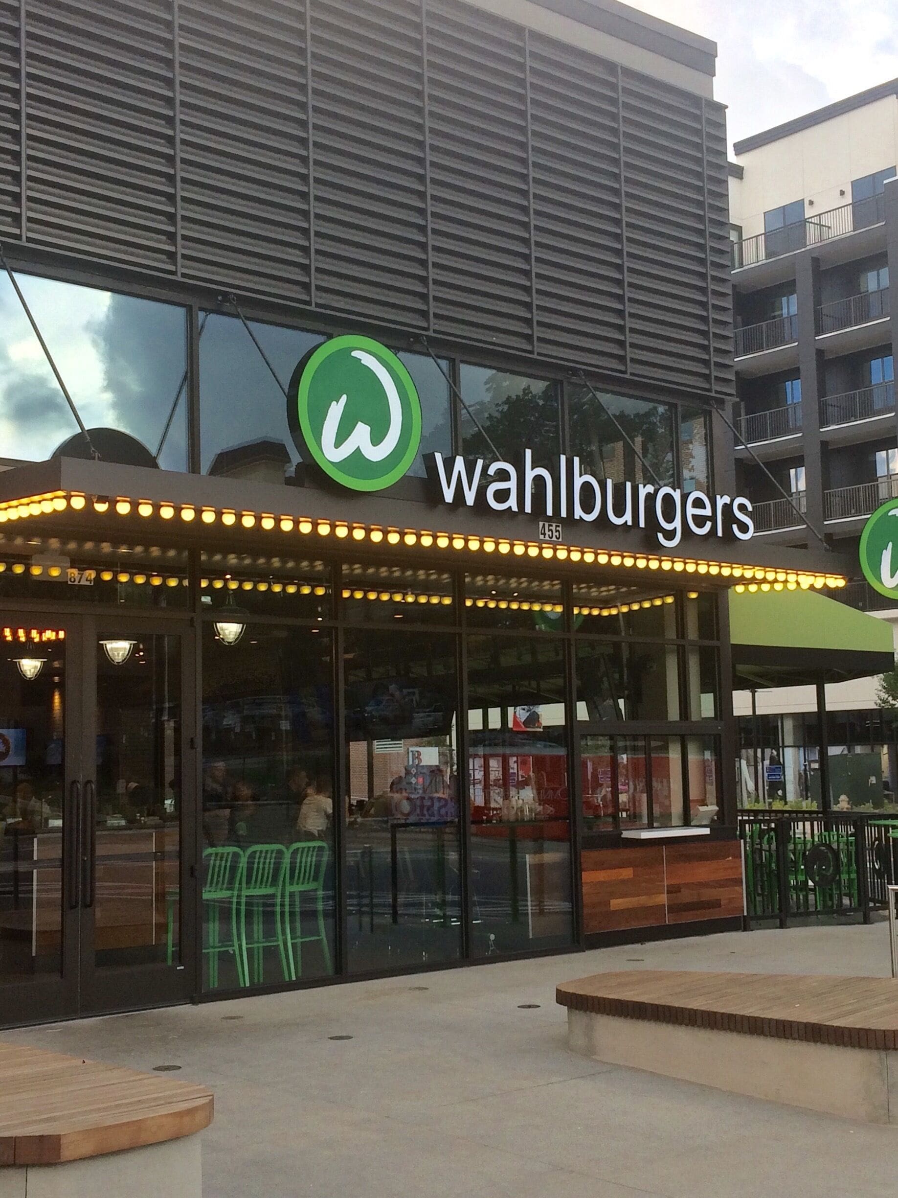Wahlburgers... Atlanta, worth the visit! Great atmosphere at the Battery.