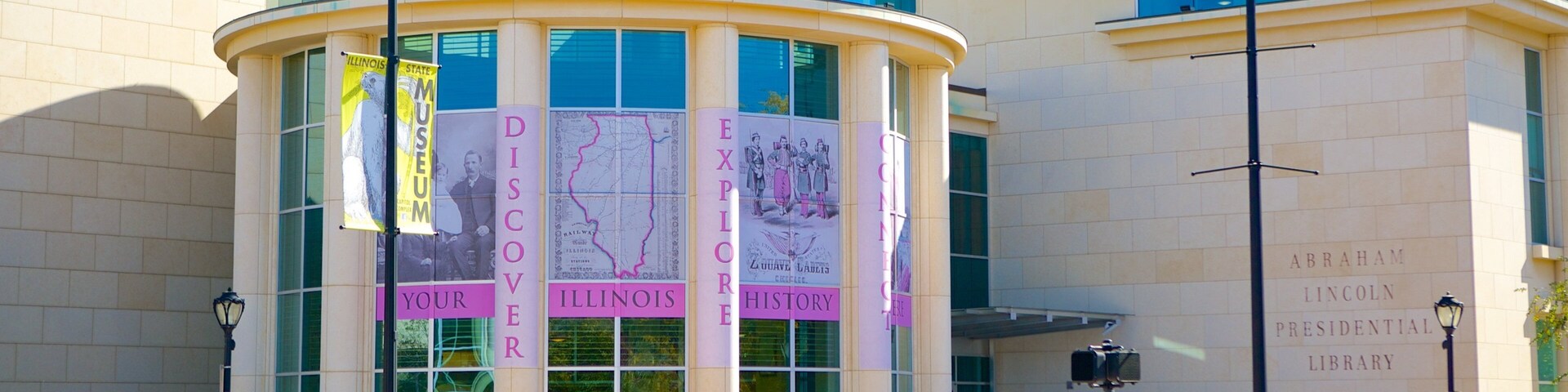 Downtown Springfield which includes signage