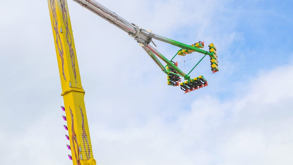 Ocean Drive showing rides