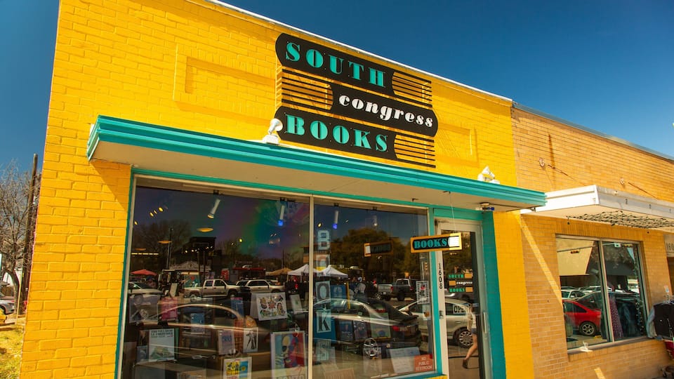 South Congress which includes signage