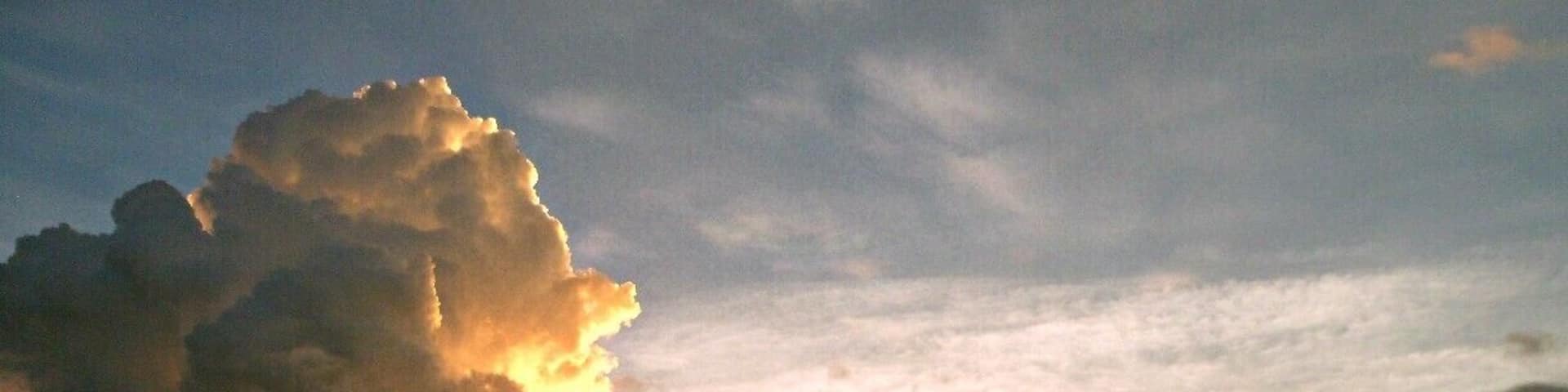 Perfect place to watch sun down of the day.