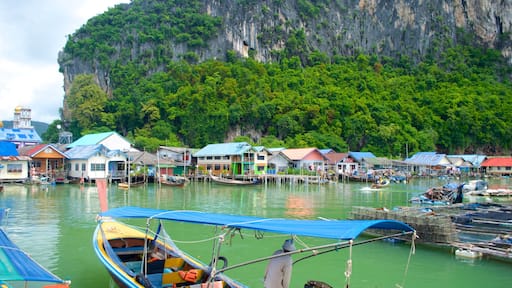 Phang Nga che include vista del paesaggio, giro in barca e località costiera