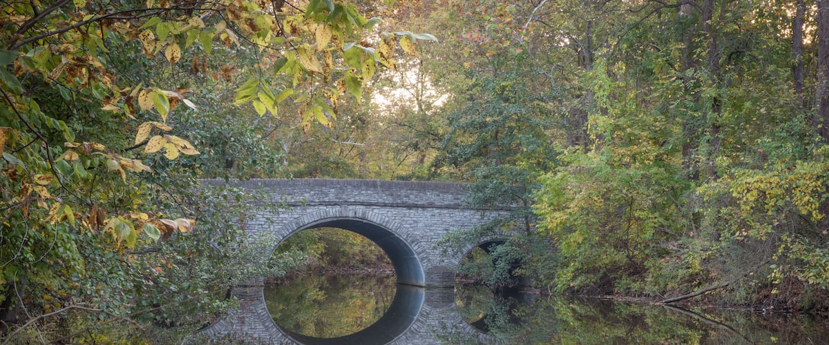 waterfall at sharon woods park cincinnati ohio