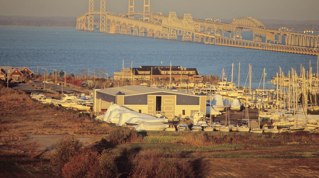 The Bay Bridge from Kent Island, MD.