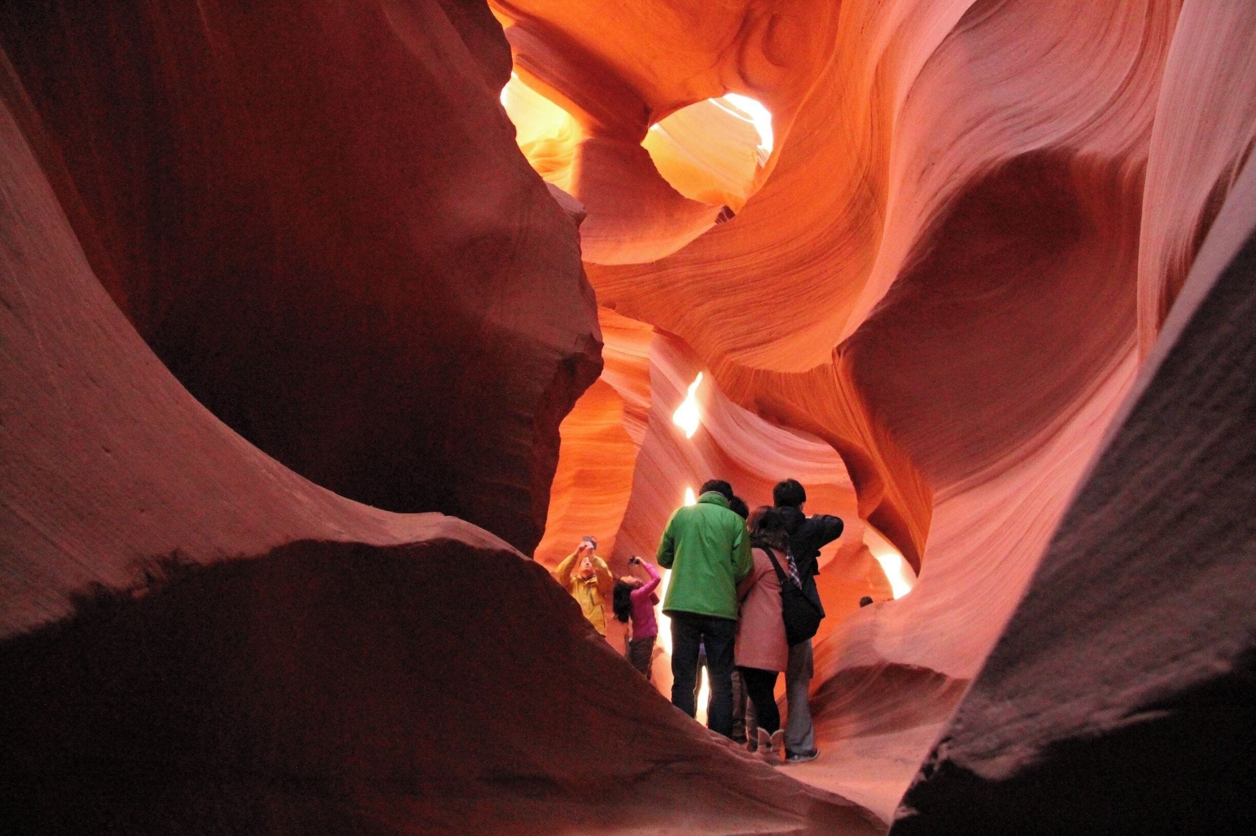 Antelope canyon is the most magnificent place on wester USA. TO me even nicer and more impressive than Grand Canyon itself.
The lights and walls colors are just unbelievable. A MUST SEE place in the US