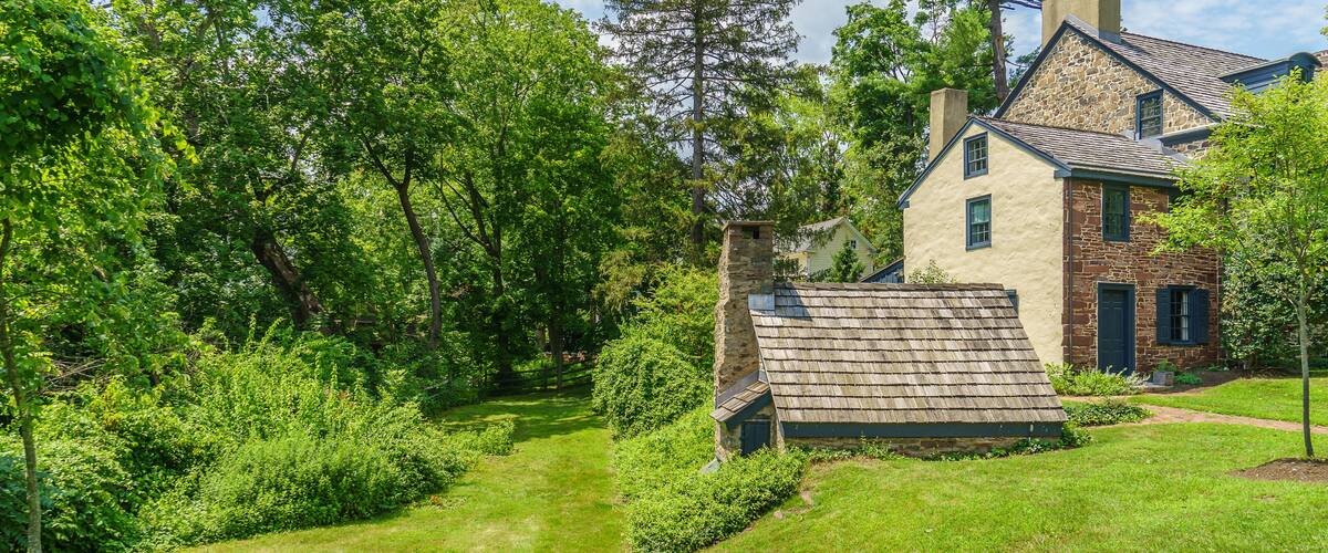 Nice stone building in Historic New Hope, PA