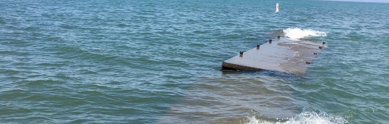 Hike along the ever rising Lake Ontario #takeahike