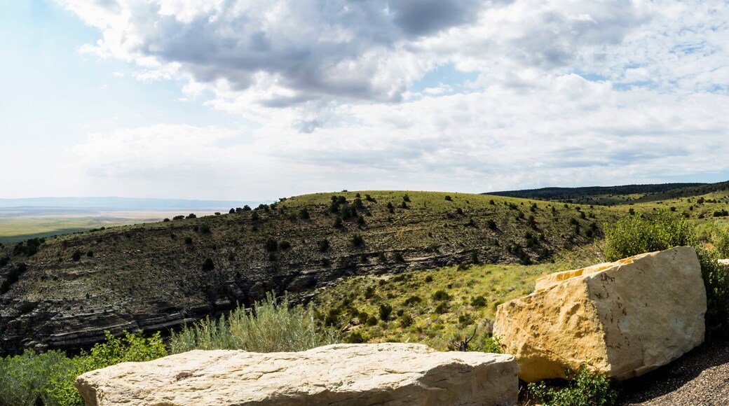 Panorama: Marble Canyon Hwy 89 between Bitter Springs and Page, panoramic view, summer 2017 - Arizona, AZ, USA