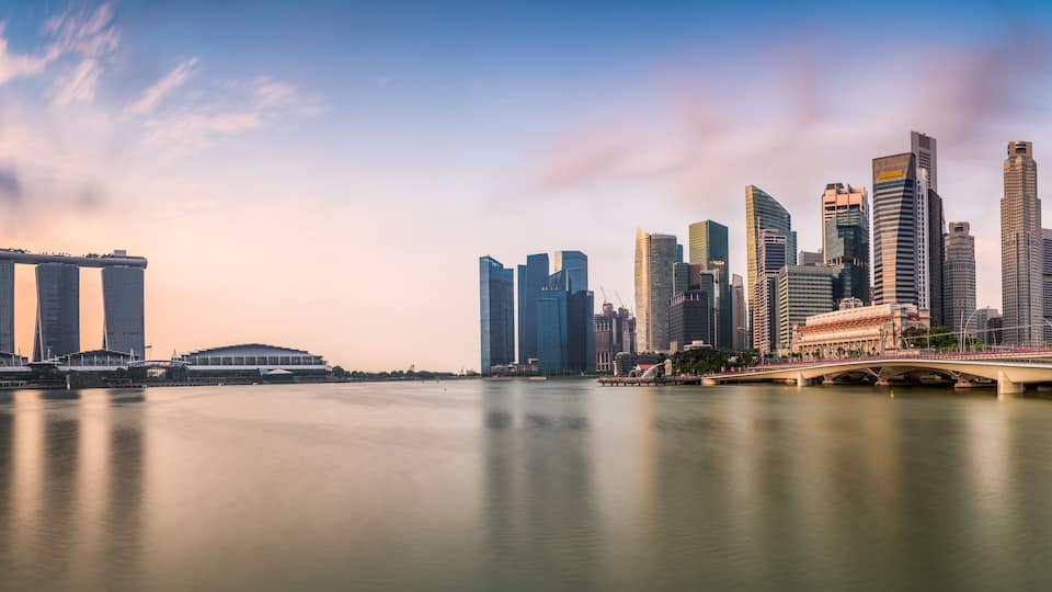 Singapore Skyline Panorama