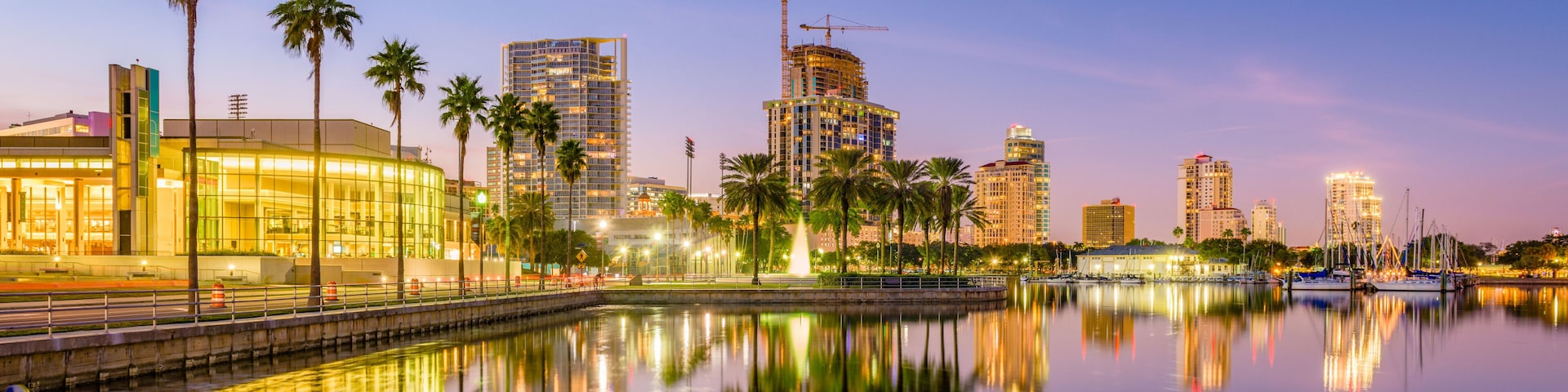 St. Petersburg, Florida, USA Skyline