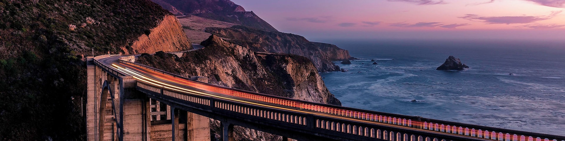 Bixby Bridge along the Pacific Coast Hwy. during sunset on the autumnal equinox.
At the northern end of Big Sur just south of Carmel, CA.
It's a perfect place to watch the sunset after a long drive up the coast.
@robbimage
Plenty of Parking and various angles, Drone flying possible with low wind which is rare.
#bvsphotogsquad #StunningStructures #TroveOn #roadtrip #TourThePlanet #TravelAwesome #cnntravel #culturetravel #travel #BBCTravel #passportready