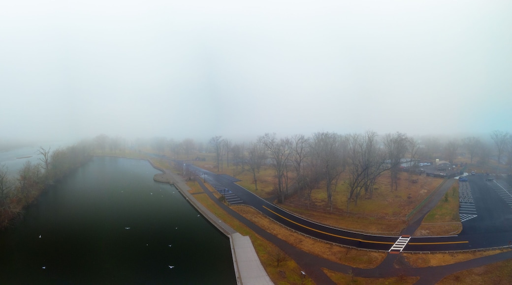 Fog Over Boyd Park and the Raritan River