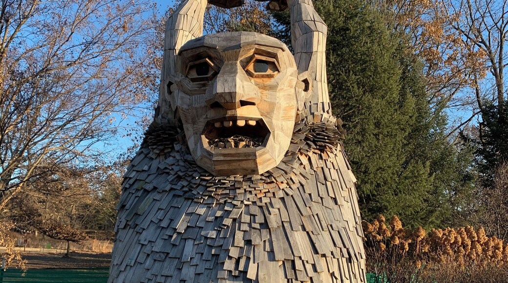 Morton Arboretum Lisle,IL USA Rocky Bardur. Troll Hunt