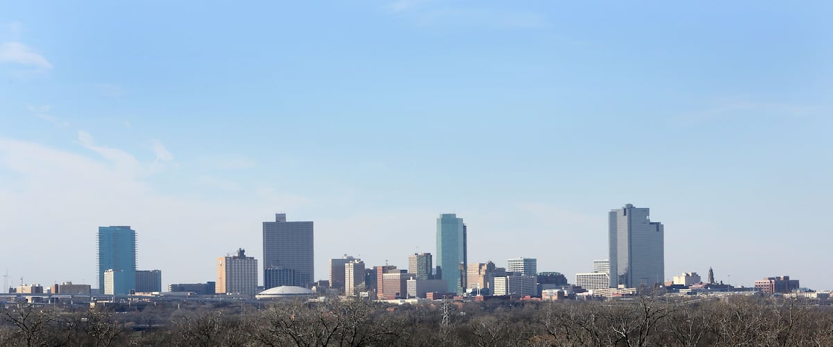 Downtown Skyline Fort Worth Texas