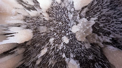 Icicles falling on my head!
Sea Caves during Feb 2014.