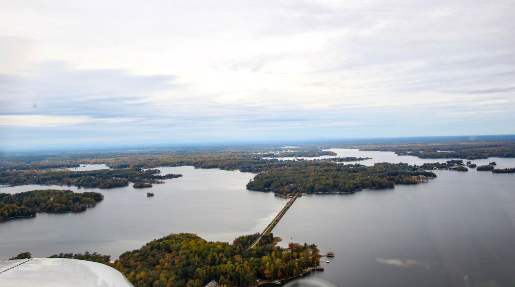 Aerial View of Lake Anna in Louisa County in Virginia, USA