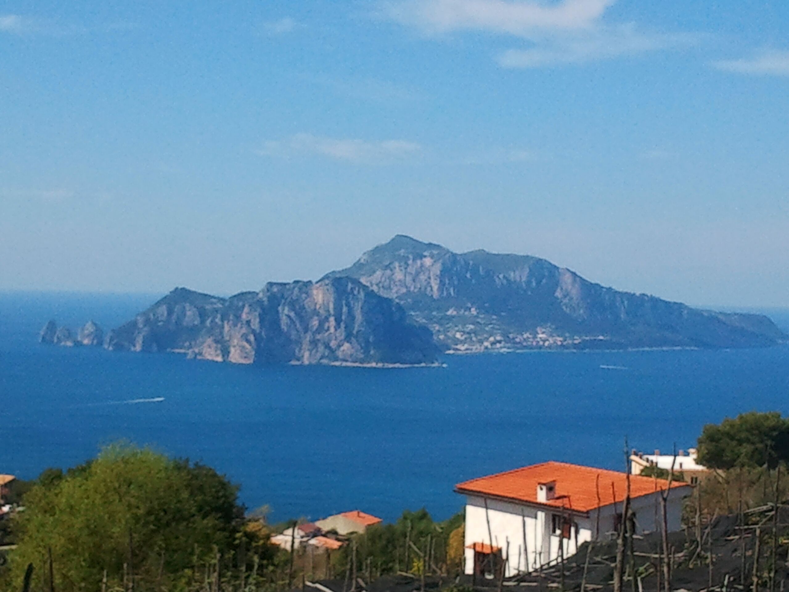 Capri Postcard - View from Termini (Massa Lubrense)