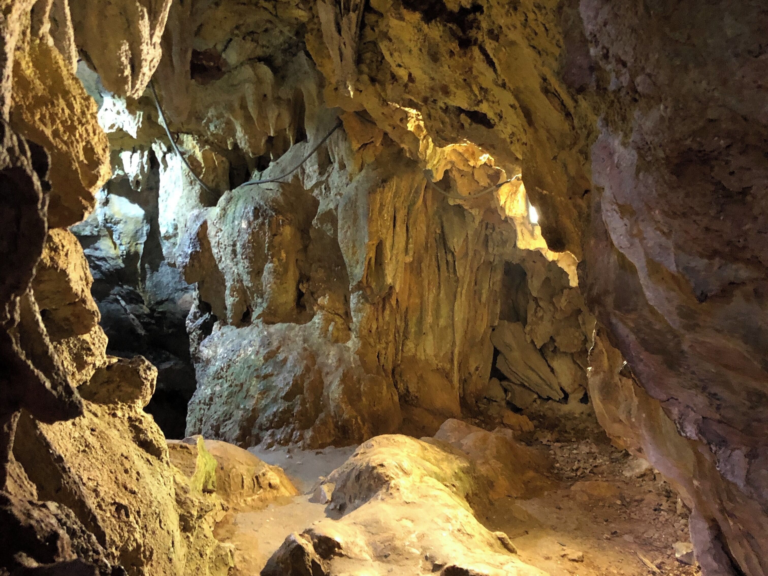Ho Chi Minh lived in this cave in 1941-1945 while he led the revolution against the French