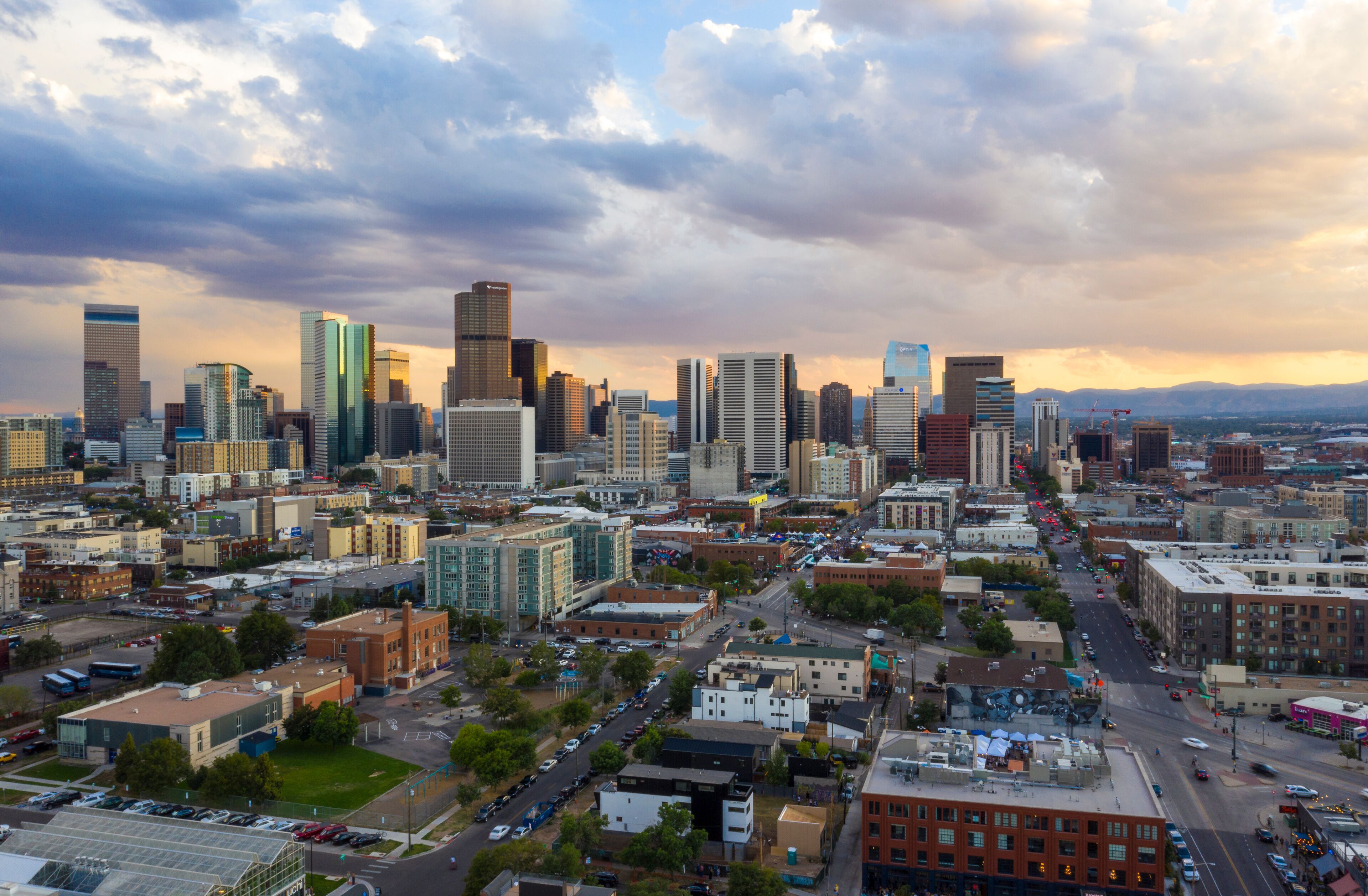 Skyline in Denver, Colorado