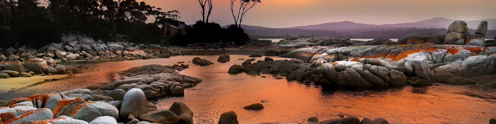 Bay of fires sunset, Tasmania