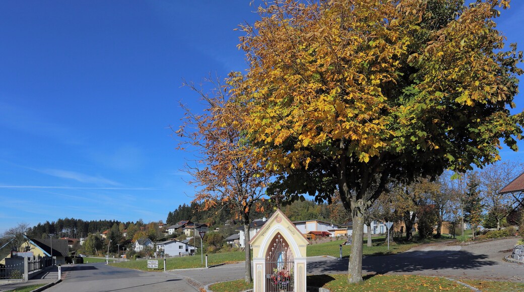 Die Pfarrhofkapelle in der oberösterreichischen Gemeinde St. Marienkirchen am Hausruck.