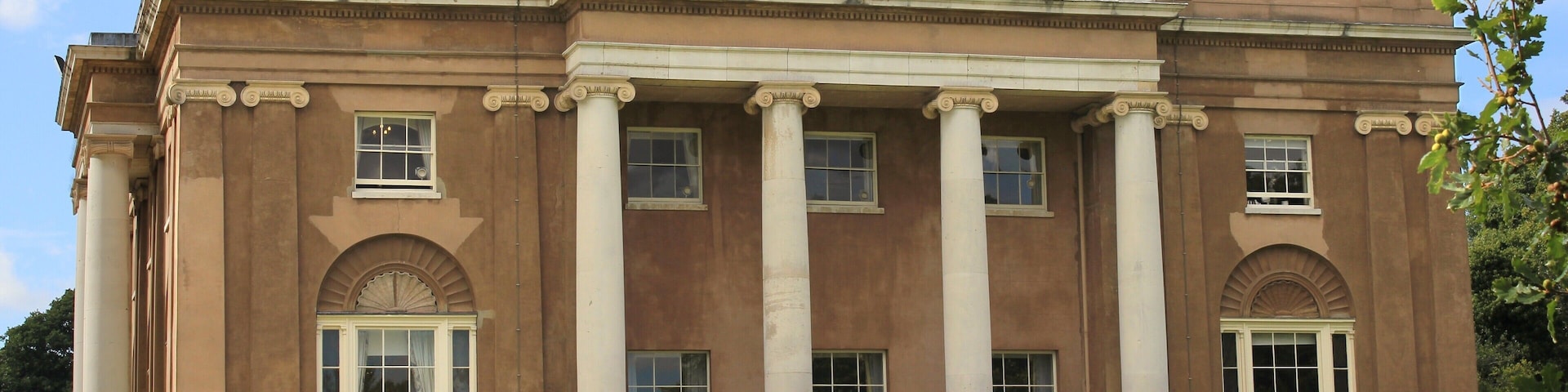 Grovelands House in Southgate N14. The house, built in 1797, was designed by John Nash in partnership with Humphry Repton who laid out the grounds. The building sits within Grovelands Park, and since 1985 has been owned and run by the Priory Hospital Group.