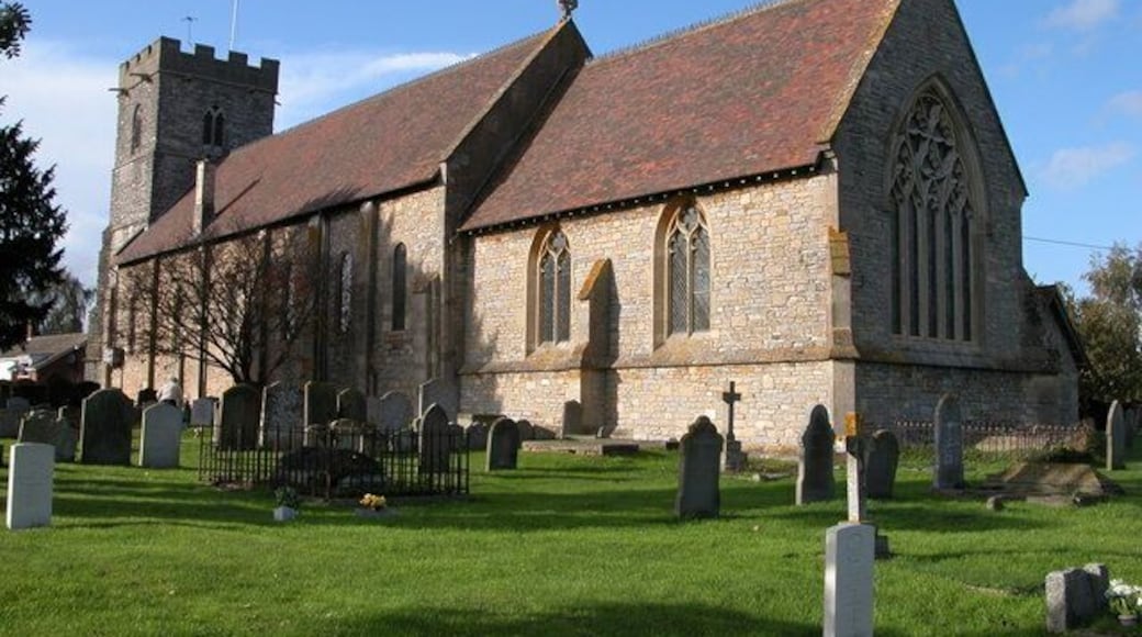 Twyning church The church is dedicated to St Mary Magdalene, viewed from the south-west.