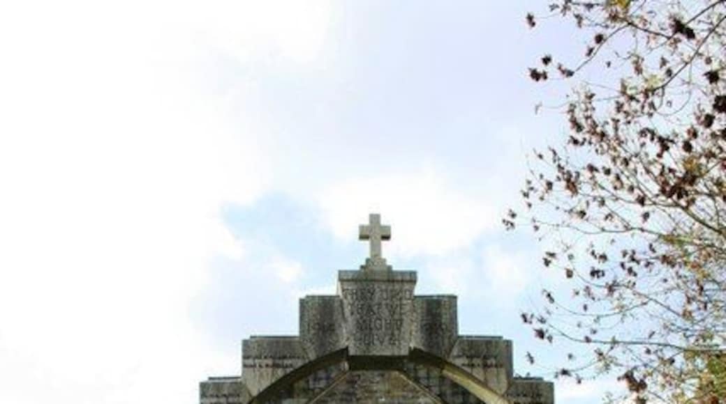 Kilmartin War Memorial Least we should forget.Harder to do than most places, Kilmartin worshippers pass underneath the arch bearing the names of the fallen.