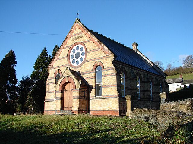 Fan Wesleyan Chapel Built in 1871 and converted (for residential use?) in 2002.