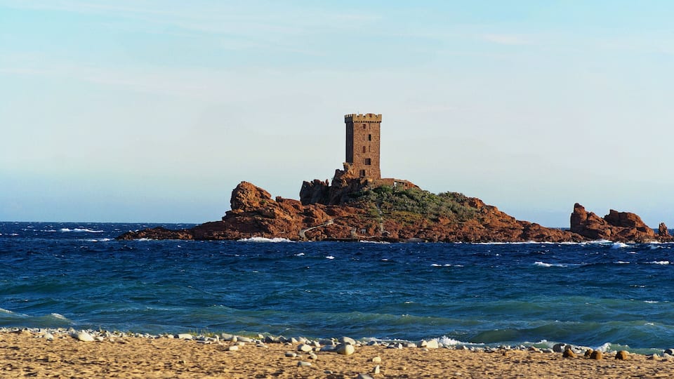 Drammont - Boulevard de la 36ème Division du Texas - View South on Ile d'Or