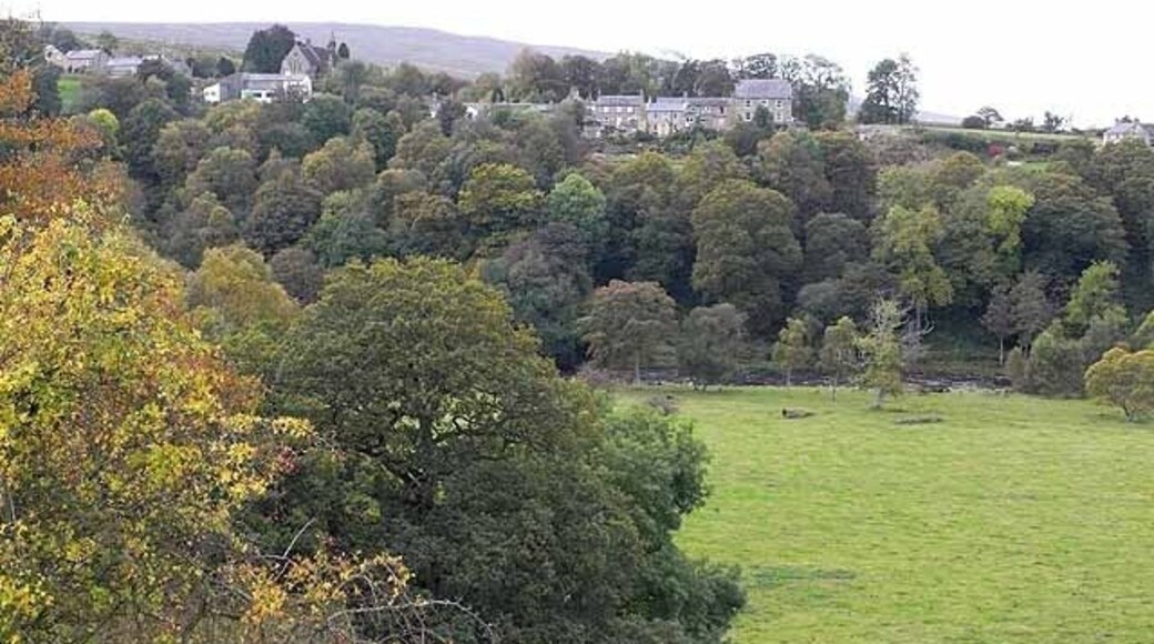 Lambley Village Seen across the deeply incised valley of the South Tyne.