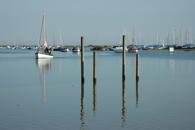 Blakeney. The Quay, during recent high tides.