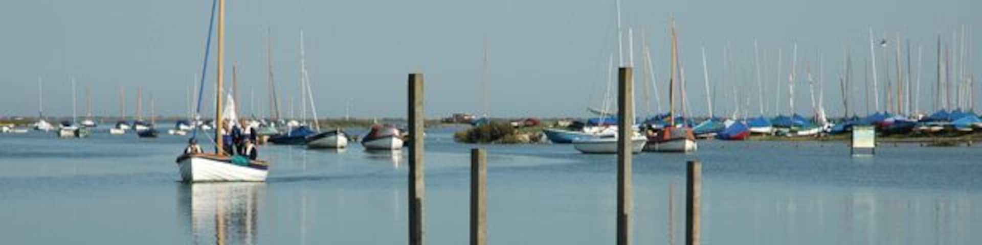 Blakeney. The Quay, during recent high tides.