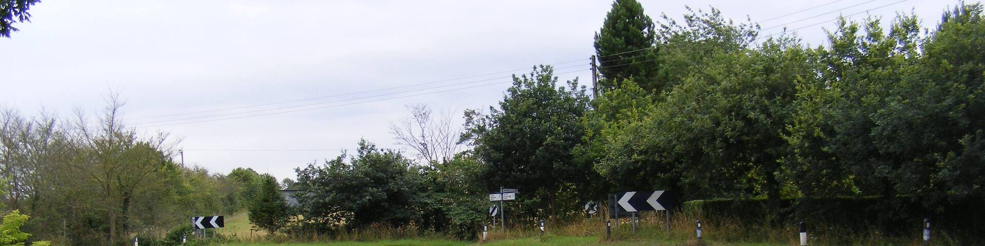 B1122 Yoxford Road, Middleton Looking towards Thebeton