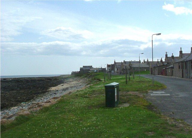 Seafront at Cairnbulg.