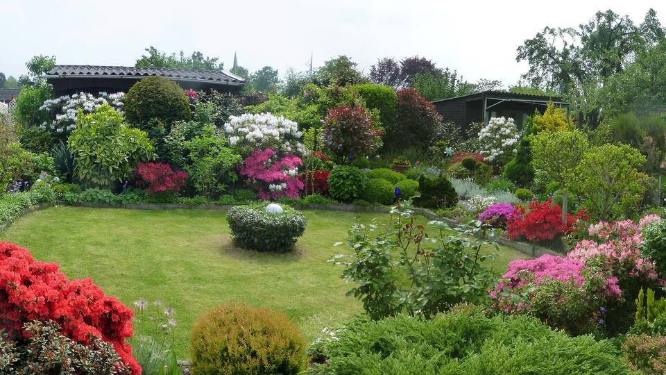 Oberhausen – Rechenacker - Kleingartenanlage am 1. Mai 2014 –