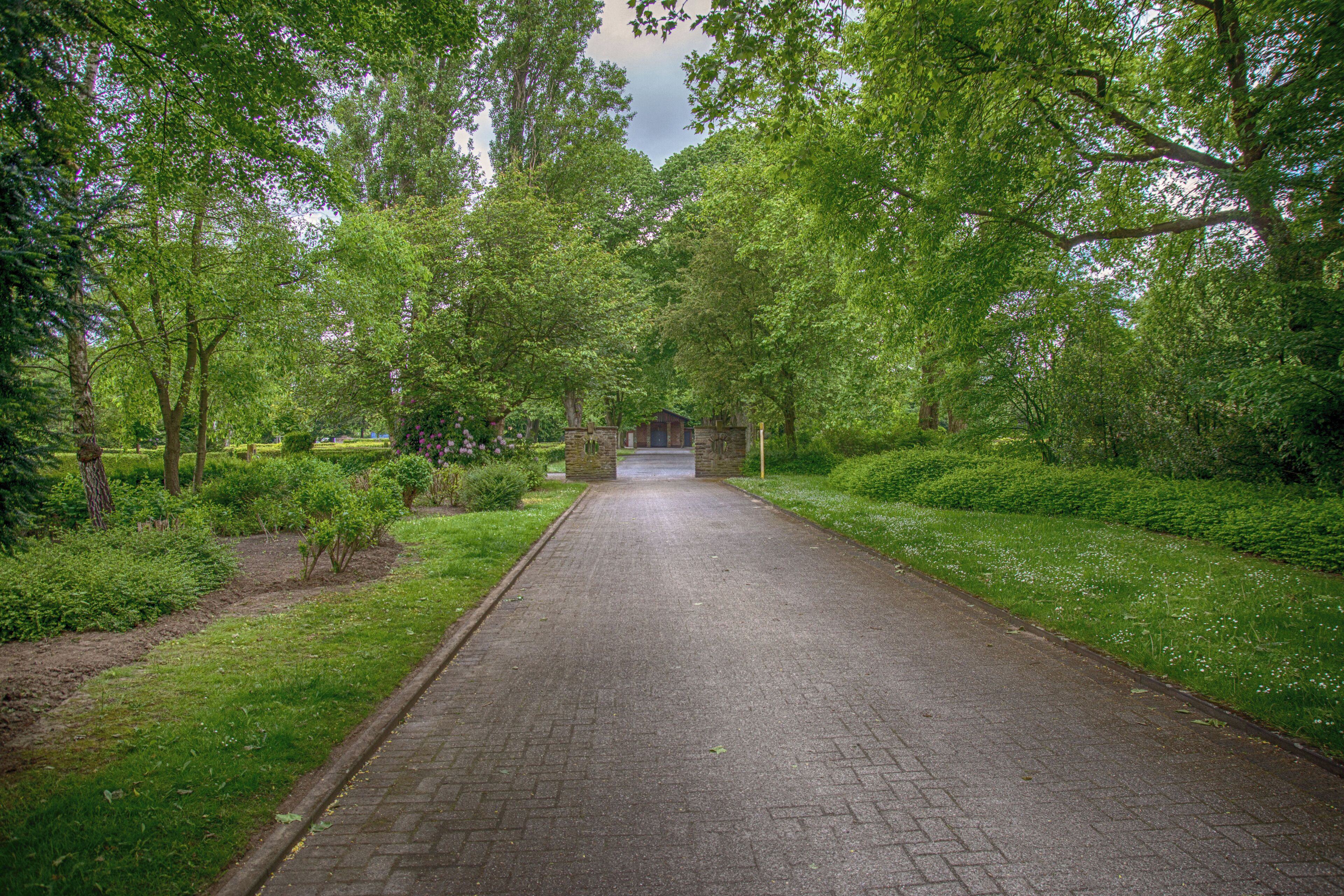 A part of Mülheim an der Ruhr - graveyard