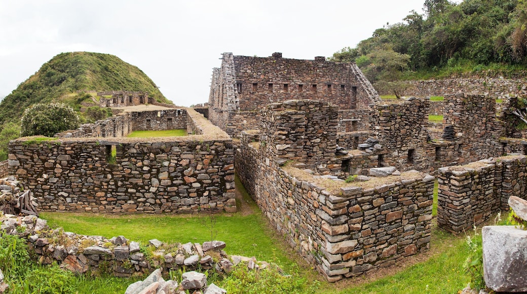 Choquequirao Inca ruins Cuzco or Cusco region in Peru