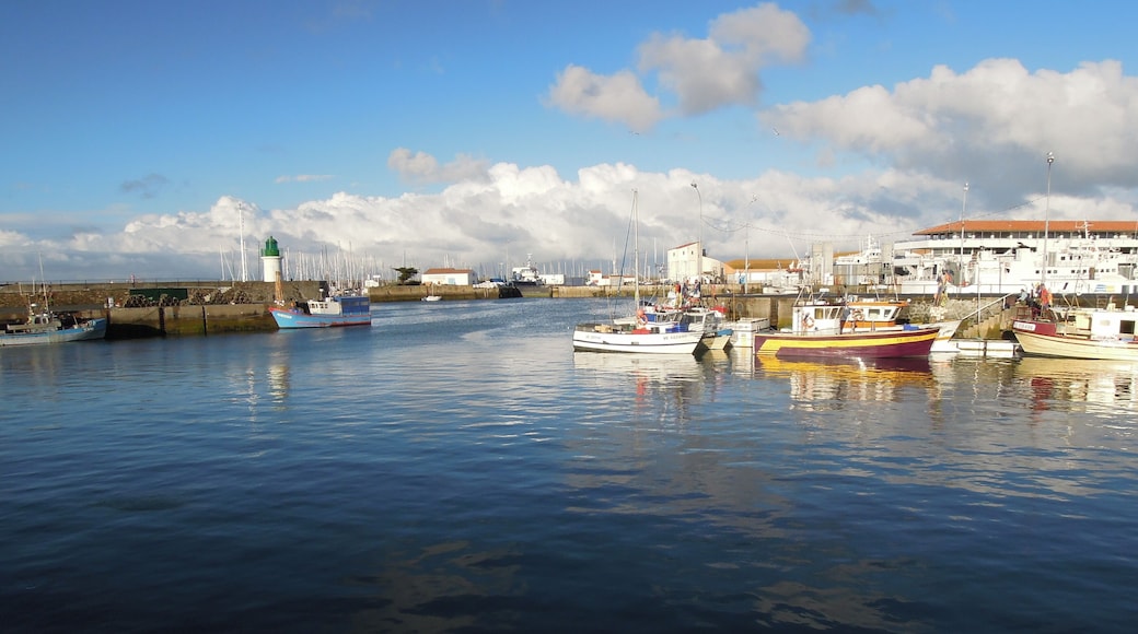 Port Joinville, Ăle d'Yeu, VendĂ©e, France.