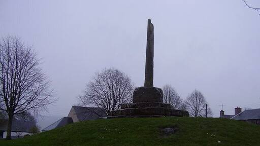 Ancrum Market Cross The 15th century cross 'lost its head' many years ago