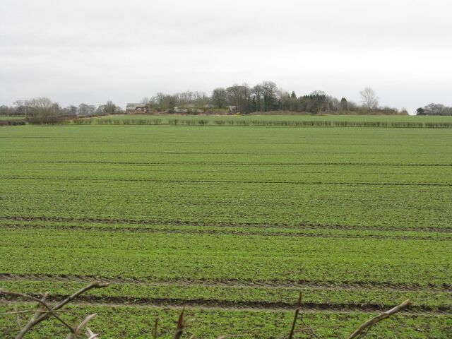 Bollin Valley Fields Verdant Cheshire countryside, just across the county boundary from Greater Manchester.
